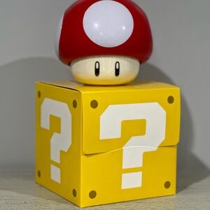 Universal Studios Super Nintendo World Toadstool Cafe Mushroom Soup Bowl